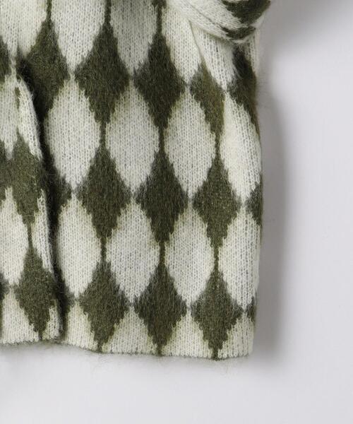 BRACTMENT（ブラクトメント）の「＜BRACTMENT（ブラクトメント）＞BM M/W/N JQ Vネック カーディガン（カーディガン/ボレロ・レディース・ブラック/ケリー・FREE）」の6枚目の写真