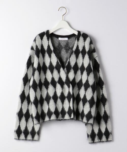 BRACTMENT（ブラクトメント）の「＜BRACTMENT（ブラクトメント）＞BM M/W/N JQ Vネック カーディガン（カーディガン/ボレロ・レディース・ブラック/ケリー・FREE）」の10枚目の写真