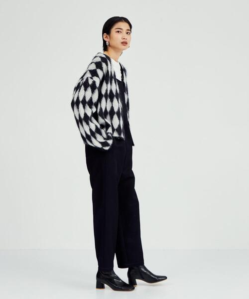 BRACTMENT（ブラクトメント）の「＜BRACTMENT（ブラクトメント）＞BM M/W/N JQ Vネック カーディガン（カーディガン/ボレロ・レディース・ブラック/ケリー・FREE）」の16枚目の写真