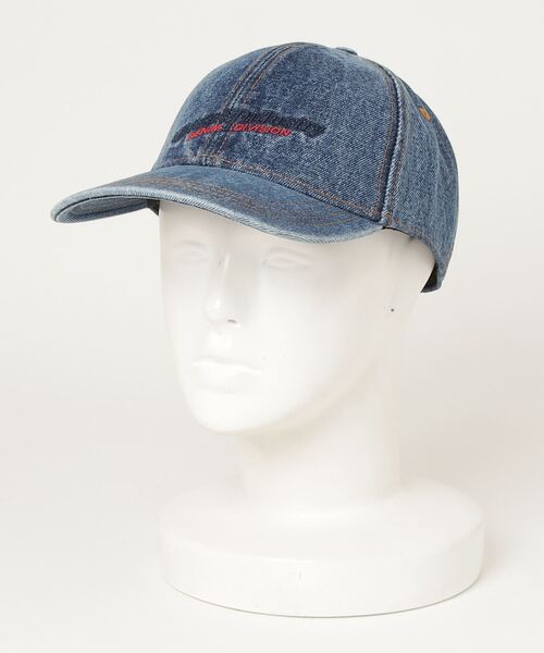 DIESEL（ディーゼル）の「メンズ キャップ デニム素材（キャップ・メンズ・ブラック/ライトインディゴブルー・02）」の13枚目の写真