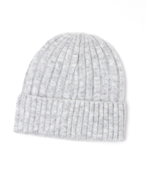 LEPSIM（レプシィム）の「モチモチニットワッチ　229557（ニットキャップ/ビーニー・レディース・グレー/チャコールグレー/ベージュ・ONE SIZE）」の10枚目の写真