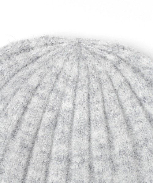 LEPSIM（レプシィム）の「モチモチニットワッチ　229557（ニットキャップ/ビーニー・レディース・グレー/チャコールグレー/ベージュ・ONE SIZE）」の6枚目の写真