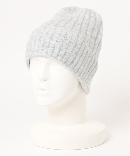 LEPSIM（レプシィム）の「モチモチニットワッチ　229557（ニットキャップ/ビーニー・レディース・グレー/チャコールグレー/ベージュ・ONE SIZE）」の12枚目の写真