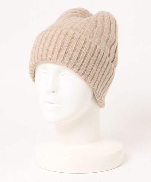 LEPSIM（レプシィム）の「モチモチニットワッチ　229557（ニットキャップ/ビーニー・レディース・グレー/チャコールグレー/ベージュ・ONE SIZE）」の5枚目の写真