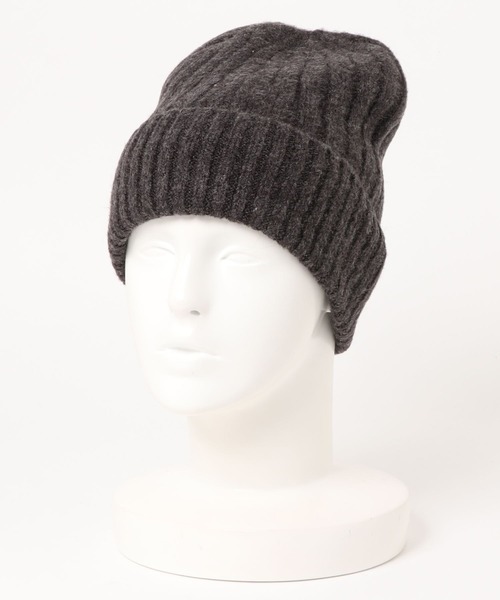 LEPSIM（レプシィム）の「モチモチニットワッチ　229557（ニットキャップ/ビーニー・レディース・グレー/チャコールグレー/ベージュ・ONE SIZE）」の8枚目の写真