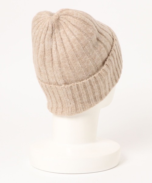 LEPSIM（レプシィム）の「モチモチニットワッチ　229557（ニットキャップ/ビーニー・レディース・グレー/チャコールグレー/ベージュ・ONE SIZE）」の7枚目の写真