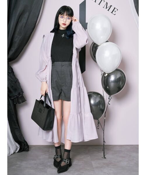 EATME(イートミー)の「ベルテッドミュール(パンプス・レディース・ブラック/ラベンダー・S/M/L)」の11枚目の写真