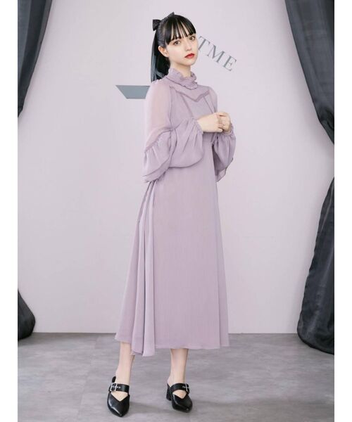 EATME(イートミー)の「ベルテッドミュール(パンプス・レディース・ブラック/ラベンダー・S/M/L)」の14枚目の写真