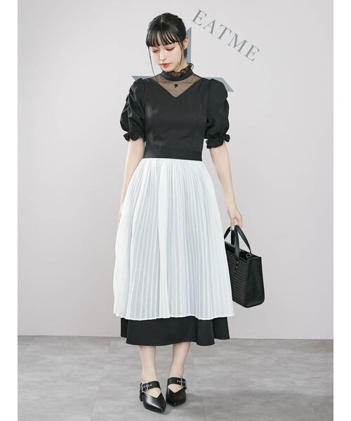 EATME(イートミー)の「ベルテッドミュール(パンプス・レディース・ブラック/ラベンダー・S/M/L)」の16枚目の写真