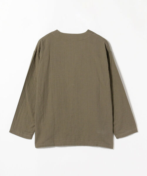 BEAMS LIGHTS（ビームスライツ）の「BEAMS LIGHTS / トゥルーコットン ガーゼ カーディガン（カーディガン/ボレロ・メンズ・ブラック系その他4/ブラウン系その他2・SMALL/MEDIUM/LARGE）」の19枚目の写真
