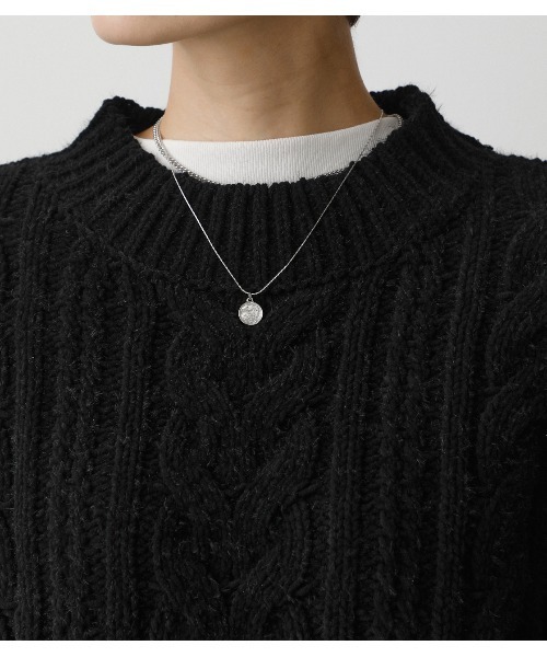 AZUL by moussy(アズールバイマウジー)の「CHENILLE SHAGGY H/N KNIT(ニット/セーター・レディース・ブラック/ライトグリーン/アイボリー・SMALL/MEDIUM)」の19枚目の写真