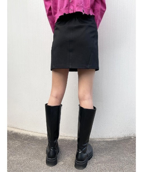 ENVYM（アンビー）の「スイッチングミニスカート（スカート・レディース・ブラック/ブラック系・FREE）」の3枚目の写真