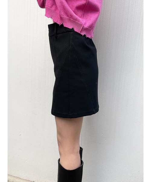 ENVYM（アンビー）の「スイッチングミニスカート（スカート・レディース・ブラック/ブラック系・FREE）」の12枚目の写真