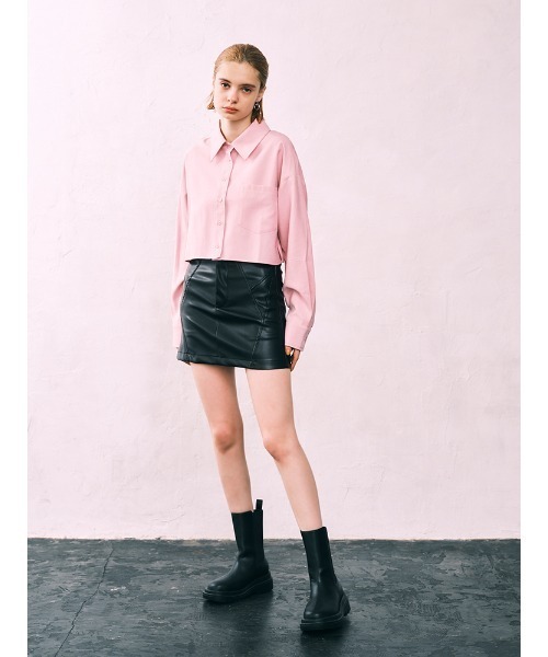 ENVYM（アンビー）の「スイッチングミニスカート（スカート・レディース・ブラック/ブラック系・FREE）」の14枚目の写真