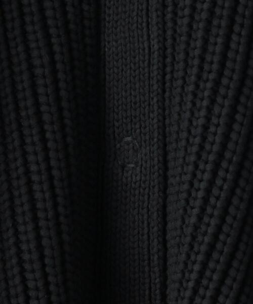 AEWEN MATOPH（イウエン マトフ）の「＜AEWEN MATOPH（イウエン マトフ）＞C/NY アゼ スナップ Vネックカーディガン（カーディガン/ボレロ・レディース・ブラック/オフホワイト・FREE）」の14枚目の写真