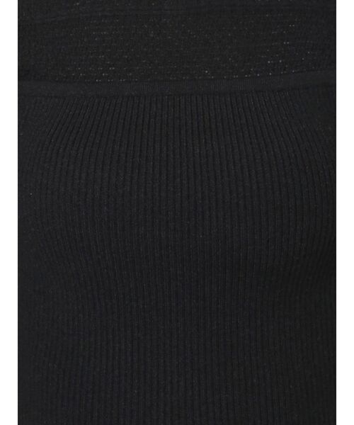 EVRIS（エヴリス）の「バックオープンパフスリーブニットトップス（ニット/セーター・レディース・ブラック/オレンジ/ブルー・FREE）」の20枚目の写真