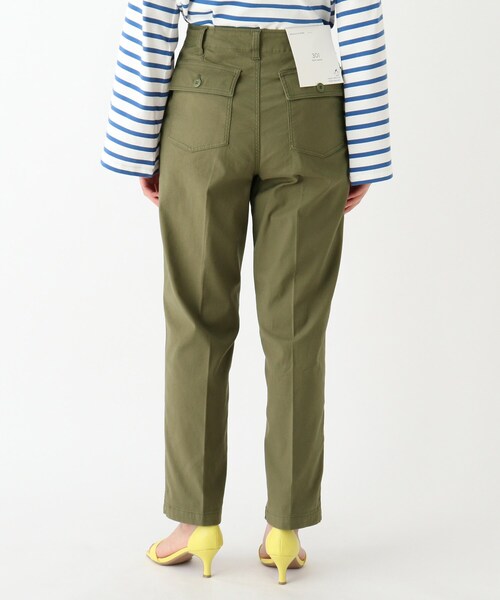 OPAQUE.CLIP（オペークドットクリップ）の「◆オーガニックコットン ベイカーパンツ（その他パンツ・レディース・オフホワイト/グレー系その他/カーキ/ブラウン系その他・42/40/36/38/34）」の9枚目の写真