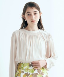 YECCA VECCA | 2wayシャーリングブラウス(シャツ/ブラウス)