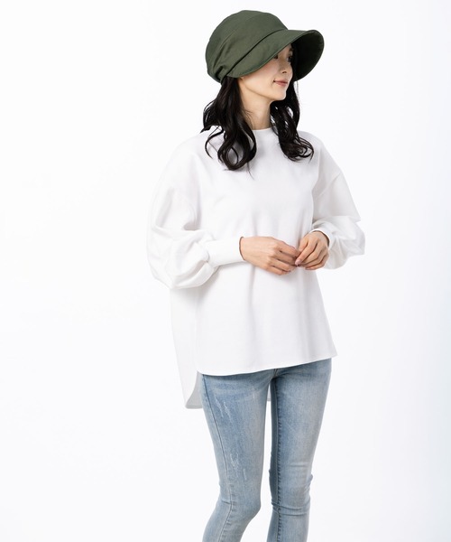 つば広キャスケット(クレンゼ使用)(キャスケット)|QUEENHEAD(クイーンヘッド) つば広キャスケット(クレンゼ使用)(キャスケット)|QUEENHEAD(クイーンヘッド)