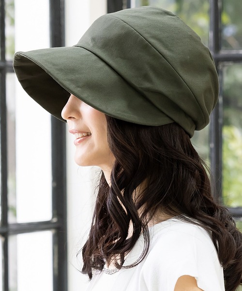 つば広キャスケット(クレンゼ使用)(キャスケット)|QUEENHEAD(クイーンヘッド) つば広キャスケット(クレンゼ使用)(キャスケット)|QUEENHEAD(クイーンヘッド)