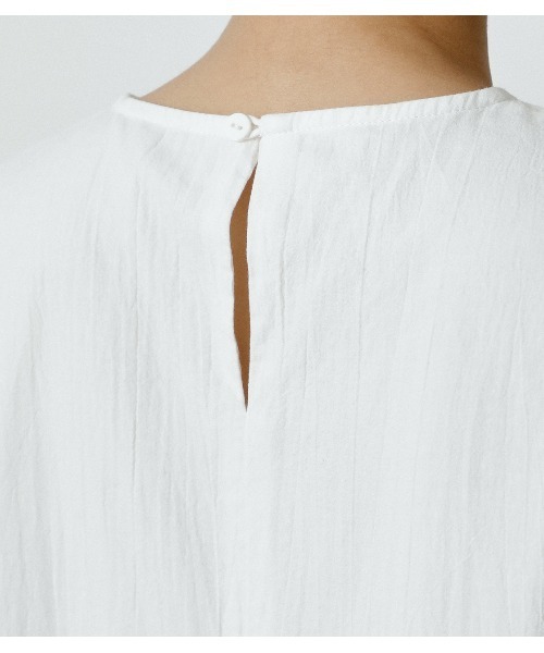 AZUL by moussy（アズールバイマウジー）の「MINI TIERED ONEPIECE/ミニティアードワンピース（ワンピース・レディース・ブラック/ホワイト・MEDIUM/SMALL）」の12枚目の写真