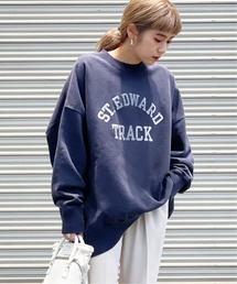 R JUBILEE | ・【R JUBILEE/アール ジュビリー】 プリントクルーネックスウェット(スウェット)