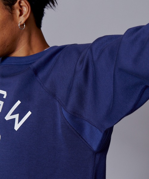 penguin BY MUNSINGWEAR(ペンギン バイ マンシングウェア)の「ペンギン バイ マンシングウェア トレーニングスウェットダブルフェイス メンズ ユニセックス ウェア スポーツウェア ゴルフ(スウェット・メンズ・ネイビー/グレー・L/XL/S/M)」の13枚目の写真