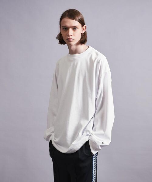 MONKEY TIME(モンキータイム)の「<VATANLOOP × monkey time> E/L VTLP OGN LONG SLEEVE TEE/カットソー(Tシャツ/カットソー・メンズ・ホワイト/ブラック/ピンク/ターコイズブルー/ケリー・S/M/L/XL)」の22枚目の写真