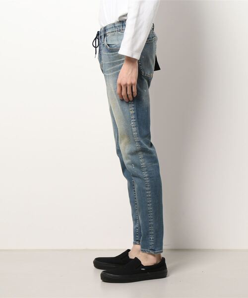 surt（サート）の「SRUT/ｻｰﾄ/denim/ﾃﾞﾆﾑ/L○○○S USED（デニムパンツ・メンズ・ライトインディゴブルー・SMALL）」の2枚目の写真