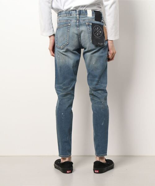 surt（サート）の「SRUT/ｻｰﾄ/denim/ﾃﾞﾆﾑ/L○○○S USED（デニムパンツ・メンズ・ライトインディゴブルー・SMALL）」の3枚目の写真