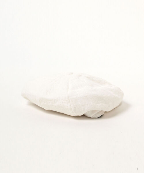 BEAMS PLUS(ビームスプラス)の「BEAMS PLUS / リネン キャスケット(キャスケット・メンズ・ホワイト/ブラック/ベージュ/オリーブ・ONE SIZE)」の8枚目の写真