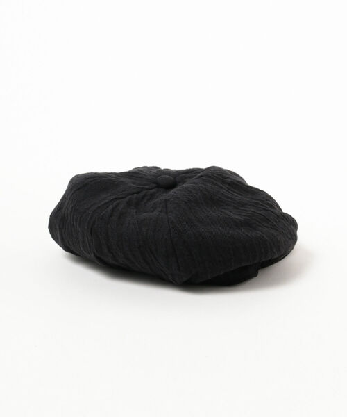 BEAMS PLUS(ビームスプラス)の「BEAMS PLUS / リネン キャスケット(キャスケット・メンズ・ホワイト/ブラック/ベージュ/オリーブ・ONE SIZE)」の10枚目の写真