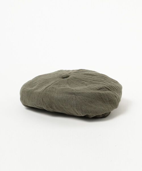 BEAMS PLUS(ビームスプラス)の「BEAMS PLUS / リネン キャスケット(キャスケット・メンズ・ホワイト/ブラック/ベージュ/オリーブ・ONE SIZE)」の16枚目の写真
