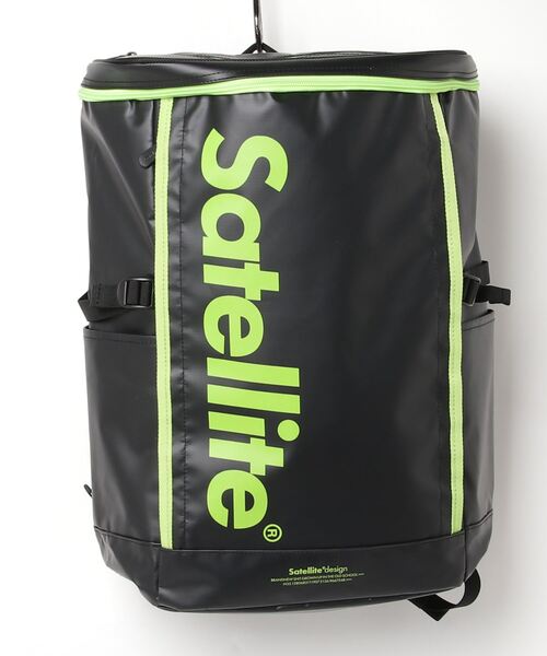 Satellite（サテライト）の「3- 高撥水バックパック  WATERPROOF 高耐水圧74297mm（バックパック/リュック・メンズ・ブラック×ホワイト/ブラック×パープル/ブラック×ブルー/ブラック×イエロー/ブラック×ピンク/ブラック/オレンジ/ライム・ONE SIZE）」の7枚目の写真