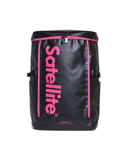 Satellite（サテライト）の「3- 高撥水バックパック  WATERPROOF 高耐水圧74297mm（バックパック/リュック・メンズ・ブラック×ホワイト/ブラック×パープル/ブラック×ブルー/ブラック×イエロー/ブラック×ピンク/ブラック/オレンジ/ライム・ONE SIZE）」の6枚目の写真