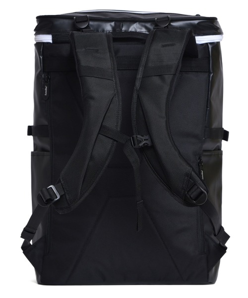 Satellite（サテライト）の「3- 高撥水バックパック  WATERPROOF 高耐水圧74297mm（バックパック/リュック・メンズ・ブラック×ホワイト/ブラック×パープル/ブラック×ブルー/ブラック×イエロー/ブラック×ピンク/ブラック/オレンジ/ライム・ONE SIZE）」の13枚目の写真