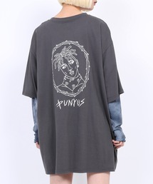 PUNYUS | モノクロGANGビッグＴシャツ(Tシャツ/カットソー)