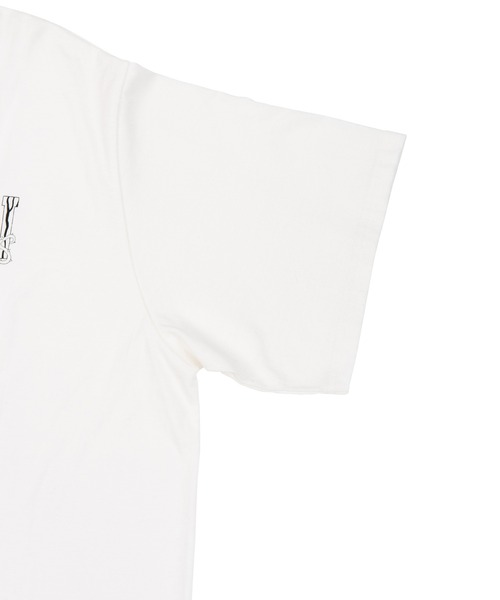 PUNYUS（プニュズ）の「モノクロGANGビッグＴシャツ（Tシャツ/カットソー・レディース・スミクロ/ホワイト・4/3）」の13枚目の写真