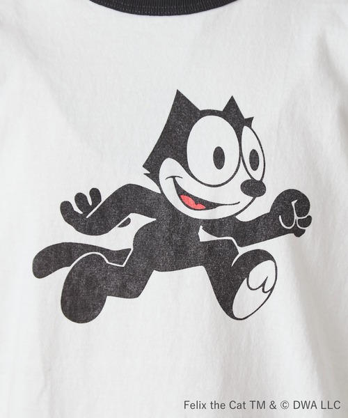 Omekashi(オメカシ)の「GOOD ROCK SPEED FELIX リンガーTシャツ(Tシャツ/カットソー・レディース・ホワイト・FREE)」の18枚目の写真