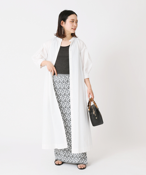 B.C STOCK(ベーセーストック)の「度詰めリブタンクトップ(タンクトップ・レディース・ホワイト/ブラック/ベージュ/グレー/オレンジ・FREE)」の10枚目の写真