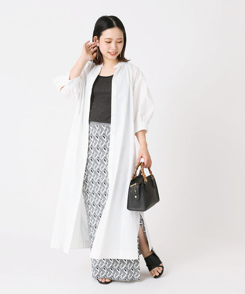 B.C STOCK(ベーセーストック)の「度詰めリブタンクトップ(タンクトップ・レディース・ホワイト/ブラック/ベージュ/グレー/オレンジ・FREE)」の12枚目の写真