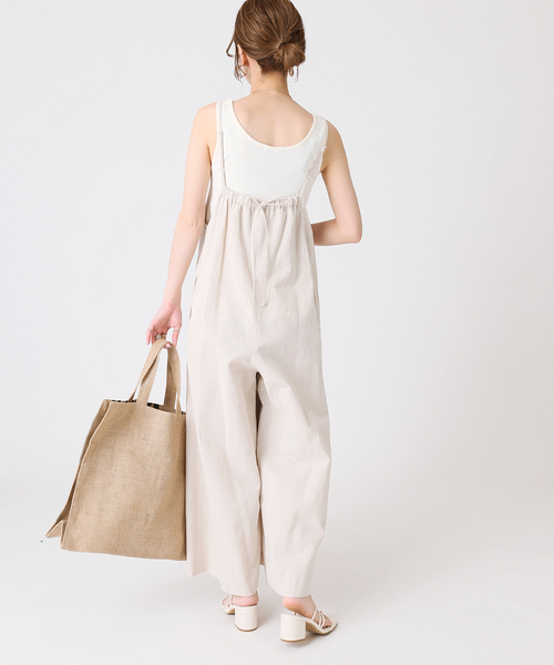 B.C STOCK(ベーセーストック)の「度詰めリブタンクトップ(タンクトップ・レディース・ホワイト/ブラック/ベージュ/グレー/オレンジ・FREE)」の16枚目の写真