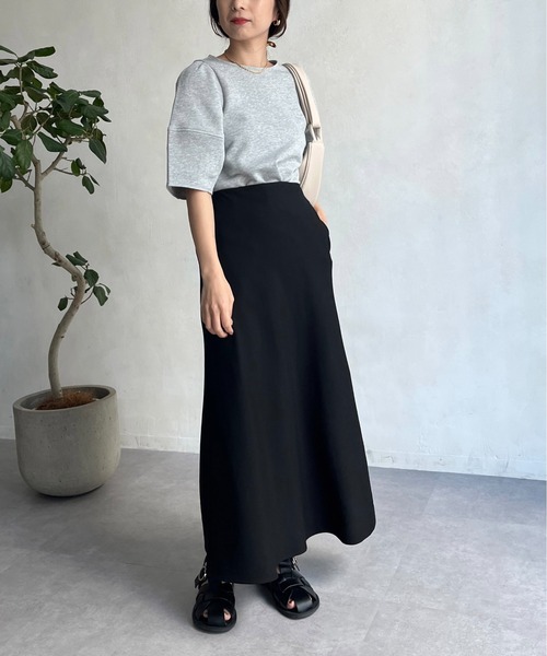 CAPRICIEUX LE'MAGE（カプリシューレマージュ）の「コクーンスリーブライトスエット（Tシャツ/カットソー・レディース・ホワイト/グレー/オレンジ・FREE）」の10枚目の写真