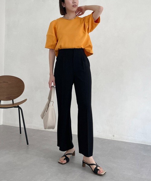 CAPRICIEUX LE'MAGE（カプリシューレマージュ）の「コクーンスリーブライトスエット（Tシャツ/カットソー・レディース・ホワイト/グレー/オレンジ・FREE）」の20枚目の写真