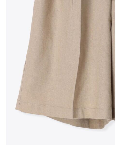 ehka sopo（エヘカソポ）の「リネン混タックショートパンツ(セットアップ可)（その他パンツ・レディース・ベージュ/グリーン/キナリ・ﾌﾘ-）」の11枚目の写真