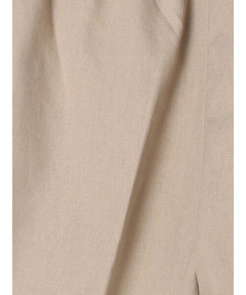 ehka sopo（エヘカソポ）の「リネン混タックショートパンツ(セットアップ可)（その他パンツ・レディース・ベージュ/グリーン/キナリ・ﾌﾘ-）」の13枚目の写真