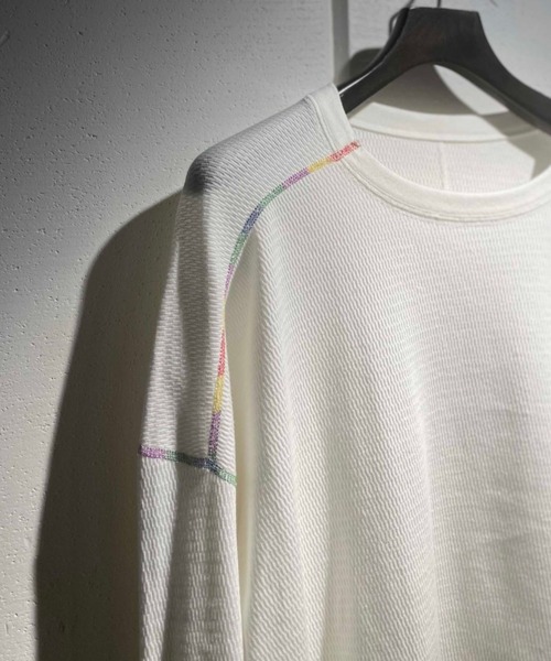 surt（サート）の「SURT/サート/Surt Reversible Thermal リバーシブルサーマルカットソー（Tシャツ/カットソー・メンズ・ホワイト/ブラック/グリーン・MEDIUM/LARGE）」の6枚目の写真