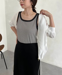 CAPRICIEUX LE'MAGE | マルチボーダータンク(タンクトップ)