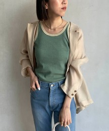 CAPRICIEUX LE'MAGE | マルチボーダータンク(タンクトップ)