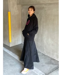 ulu | Volume shaka longflare skirt(スカート)